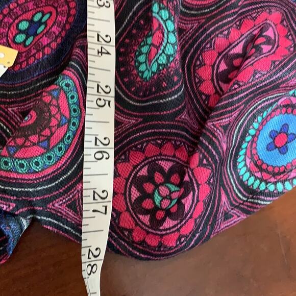 Satva Akula Kimono Eastern Tile Ocean Depths Womens XS/S Boho Purple Pink NWT - Picture 9 of 11